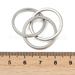 201 тройное переплетенное кольцо из нержавеющей стали&nbsp;FS-WG6776A-04