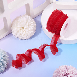 5 ярд эластичной бархатной органзовой ленты&nbsp;SRIB-TA0001-28B