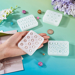 4шт 4 стиля силиконовые Молды для бусин своими руками&nbsp;SIMO-TA0001-15