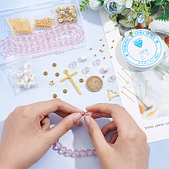 Наборы для самостоятельного изготовления ожерелий из бисера DIY-PH0008-37