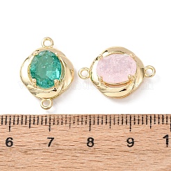 Латунь со стеклянными подвесками&nbsp;KK-Z141-10G