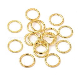Легкосплавные кольца прыжок, круглые кольца, золотые, 8x1.2 мм, 16 датчик, внутренний диаметр: 5.5 мм