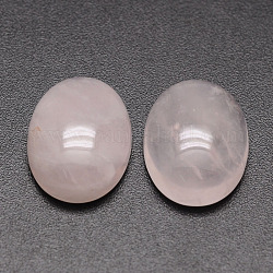 Cabochons de quartz rose naturelle ovale, 30x22x7mm