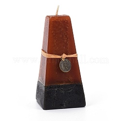 Kegelförmige Aromatherapie rauchfreie Kerzen, mit Box, für die Hochzeit, Party, Votive, Ölbrenner und Heimtextilien, dunkelrot, 5.95x5.95x11.95 cm, Anhänger: 21x17.5x1 mm