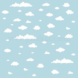Pegatinas de pared de pvc, para decoración de paredes, patrón de nubes, 300x900mm