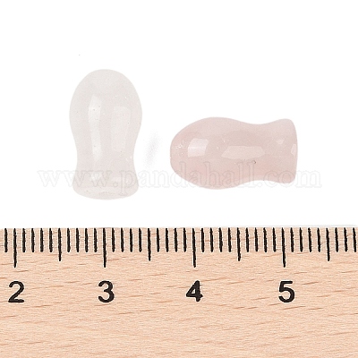 Природного розового кварца бусы G-B098-01-1