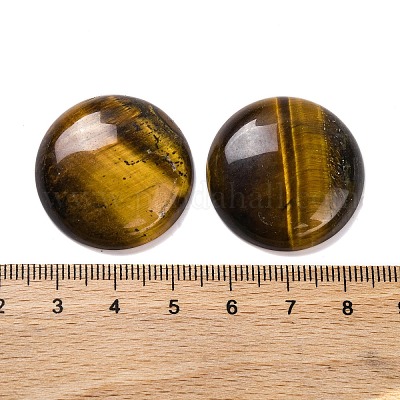 Природных тигровый глаз кабошонов G-B085-02A-05-1
