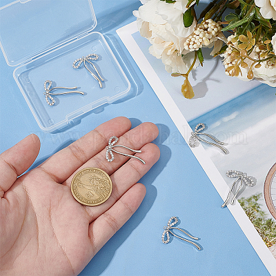 6шт латунные подвески со стразами&nbsp;KK-BC0014-26P-1