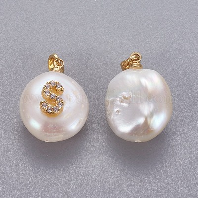 Подвески из натурального пресноводного жемчуга KK-L187-A-01S-1