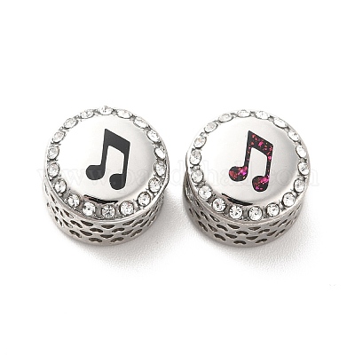 Европейские бусины из нержавеющей стали 304 STAS-D180-14P-1