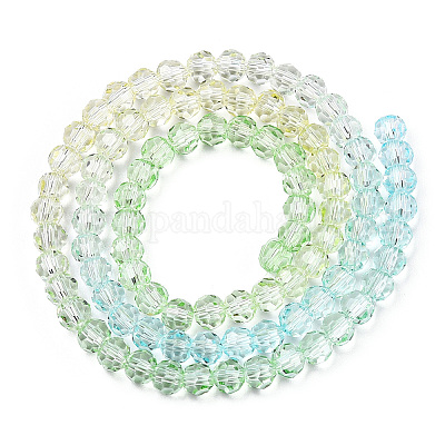 Прозрачные стеклянные бусины GLAA-E036-07Z-1