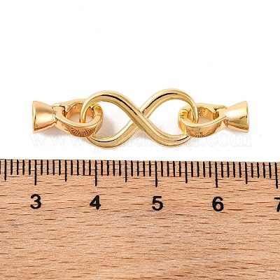 Латунь раз по сравнению с застежками KK-U016-20G-1