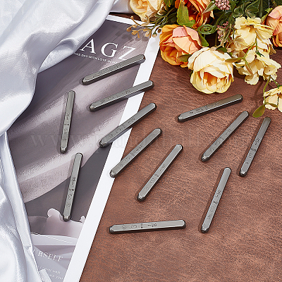 12 шт. 12 китайских знака зодиака из высокоуглеродистой стали DIY-WH0504-731-1