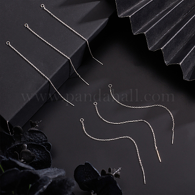 3 пара 925 серебряных сережек-гвоздиков STER-BBC0001-42-1