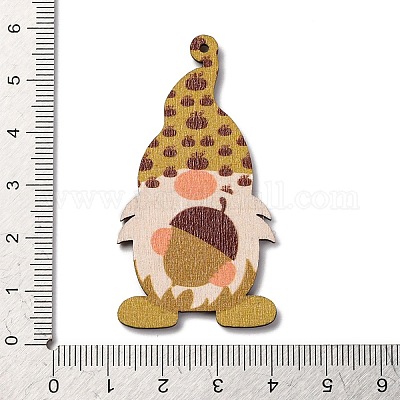 Печатные подвески дерева WOOD-B009-02F-1