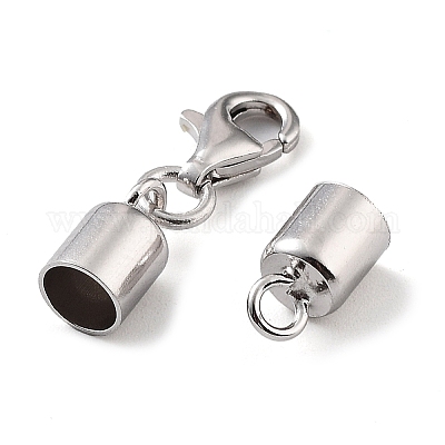 Антикоррозийные застежки-клешни из стерлингового серебра 925 шт. STER-P055-03G-P-1