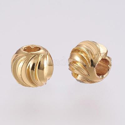 Spacer бисер латунные KK-G312-01G-4mm-G-1