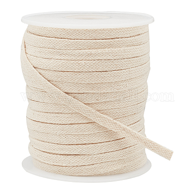 Плоский хлопковый полый шнур длиной 25 м. OCOR-BC0006-32A-1