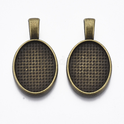 Сеттинги для кулона(кабошонов) PALLOY-R120-05-1