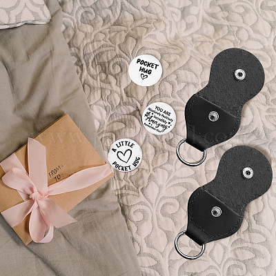 Набор памятных монет из нержавеющей стали с двусторонней гравировкой в виде сердца AJEW-GL0002-01B-1