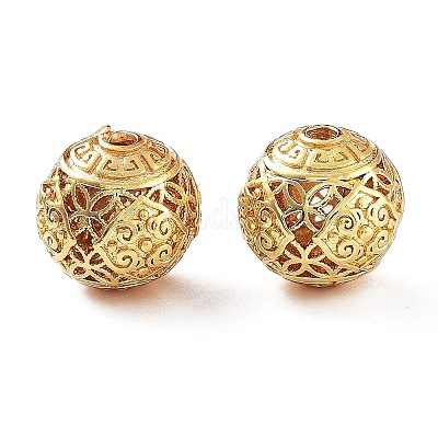 Стойки обшивки латунные бусины KK-S377-16G-1