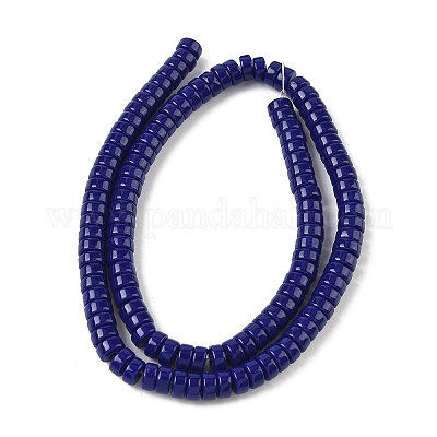 Непрозрачное стекло бисер нитей GLAA-I060-01B-1