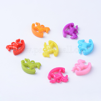 Pendentifs acryliques opaques&nbsp;X-SACR-S202-13-1