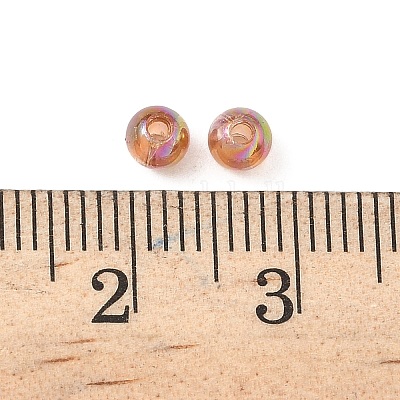 Экологичные прозрачные акриловые бусины PL731-10-1