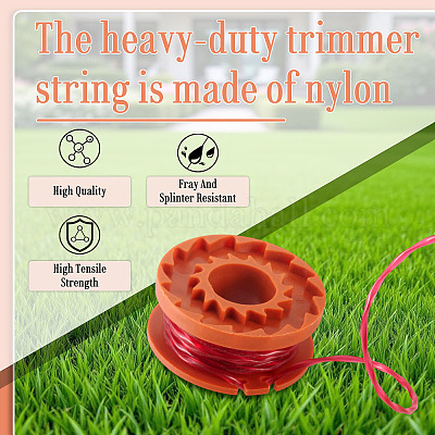 5 шт. сменные катушки для лески триммера WA0010 с колпачком для триммера Worx&nbsp;FIND-TAC0011-128E-1