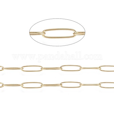 3.28 фут ионного покрытия (IP) 304 нержавеющая сталь скрепки цепи X-CHS-F010-01C-G-1