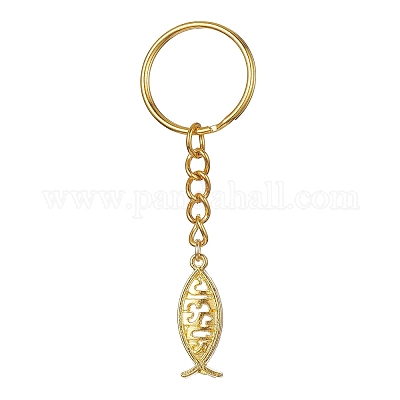 Брелок из латуни и сплава в тибетском стиле KEYC-JKC00555-02-1