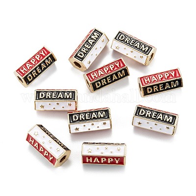 Настоящие позолоченные бусины из латуни 18k KK-A155-24G-E-1