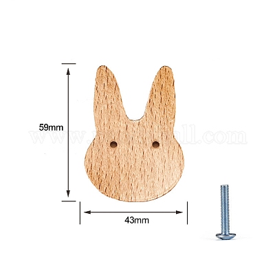 Деревянные ручки для ящиков PW-WG19186-01-1