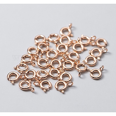 Spring Gate Ringe&nbsp;KK-WH0080-01RG-1