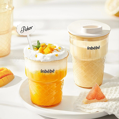 24шт прозрачные акриловые палочки для перемешивания AJEW-FG0003-15A-1