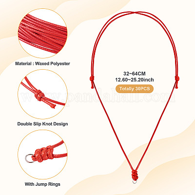 Изготовление экологически чистого корейского вощеного полиэстера NJEW-TAC0015-03-1