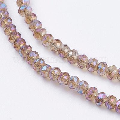 Стеклянные бусины GLAA-F078-1