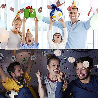 4 шт. 4 бумажные баннеры HJEW-CA0001-27-1