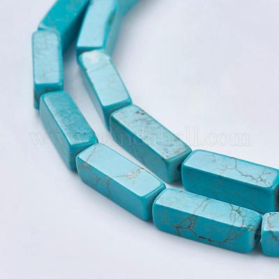 Brins de perles de magnésite naturelle&nbsp;TURQ-K003-13-1