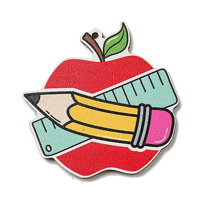 Дерева кулон WOOD-H107-04-26-1