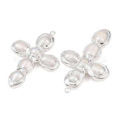 Натуральный жемчуг большие подвески KK-H516-19P-1