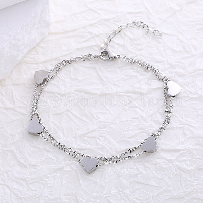 Двухслойные браслеты из нержавеющей стали WA9104-1