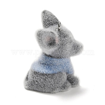 Подвески из непрозрачной смолы RESI-G112-02B-1