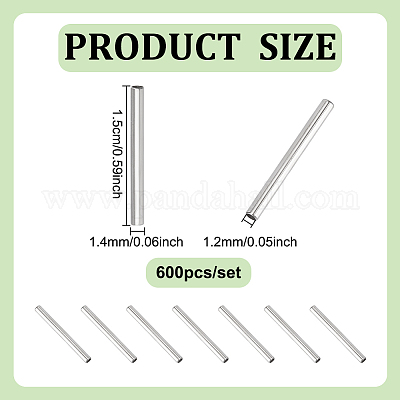 600шт латунные бусины KK-UN0004-18P-1