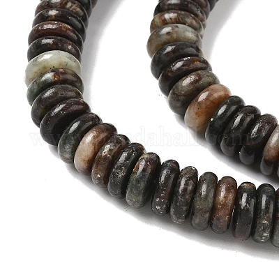 Природного биотита нитей бисера G-B155-B04-4x10mm-1