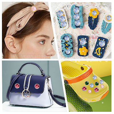 40 шт. 10-х стилевые латунные пришивные штыревые закрепки KK-CA0002-52-1