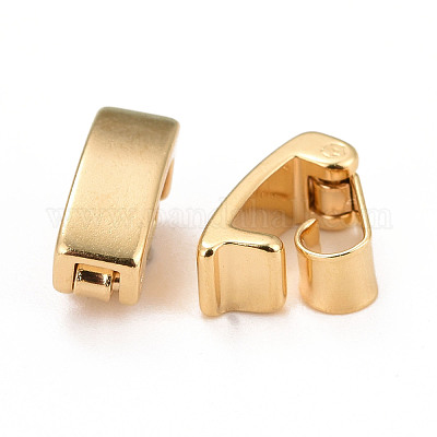 Экологически чистые латунные застежки для ремешков для часов KK-M225-26G-D-1