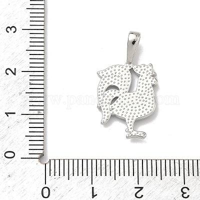 Латунь эмаль подвески&nbsp;KK-B170-09P-1