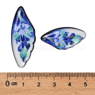 4шт 4 стиля прозрачные подвески из эпоксидной смолы RESI-B032-02A-1