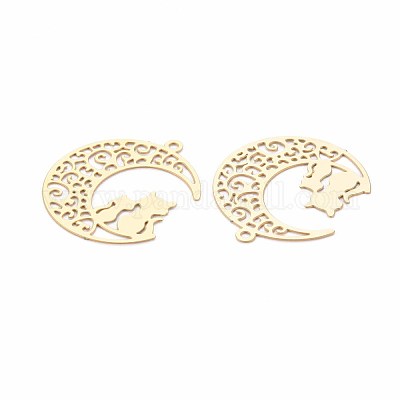 Стойка обшивка 201 нержавеющая сталь филигранные подвески STAS-T057-33G-1